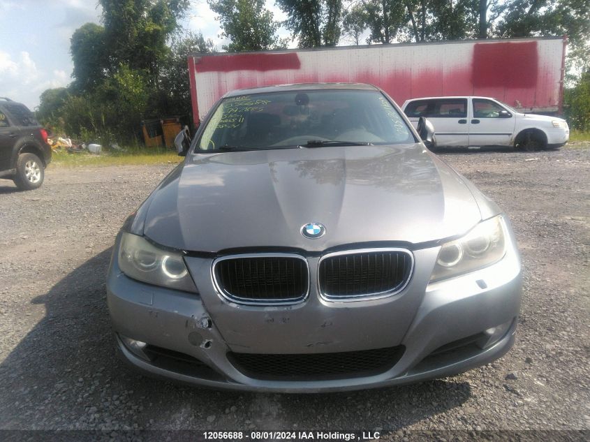 2011 BMW 3 Series VIN: WBAPK7C57BA772885 Lot: 12056688