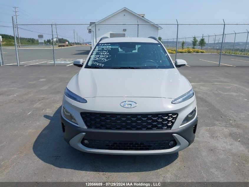 2022 Hyundai Kona Preferred VIN: KM8K22AB5NU905201 Lot: 12056689