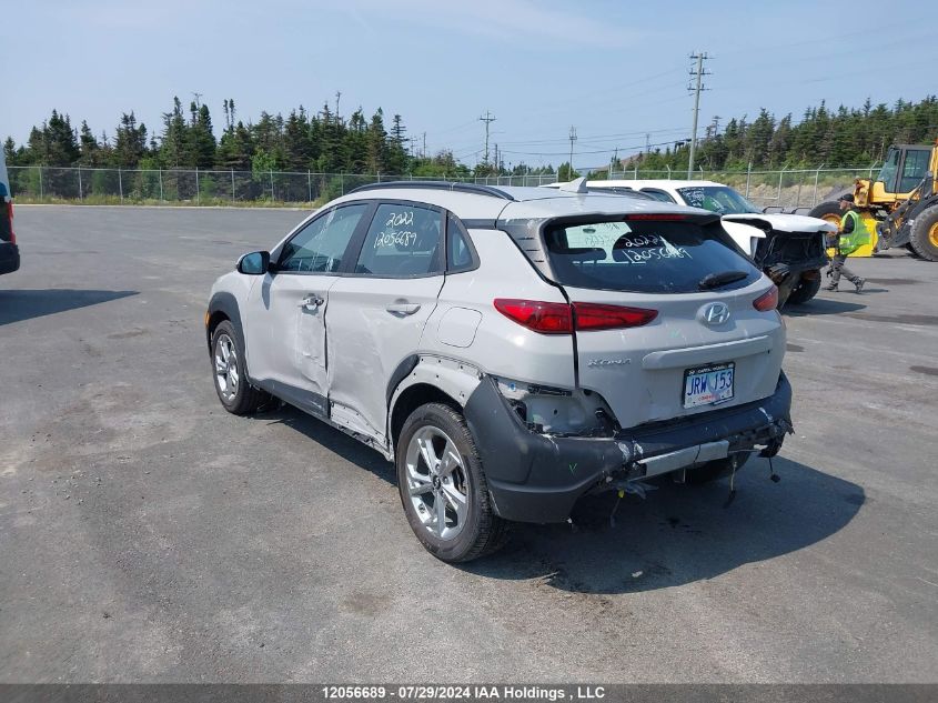 2022 Hyundai Kona Preferred VIN: KM8K22AB5NU905201 Lot: 12056689