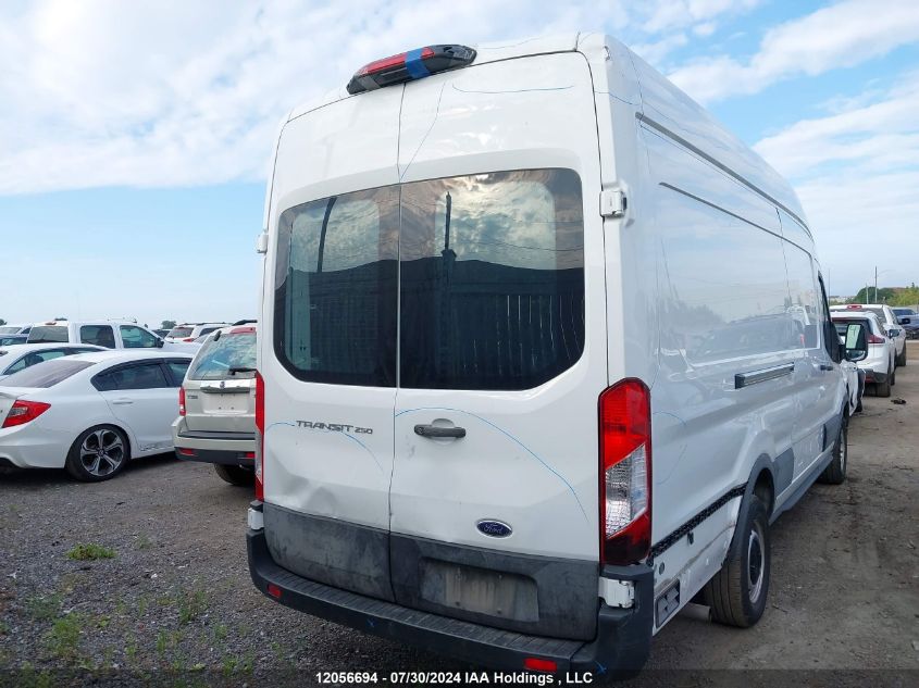 2021 Ford Transit T-250 VIN: 1FTBR3X85MKA18130 Lot: 12056694
