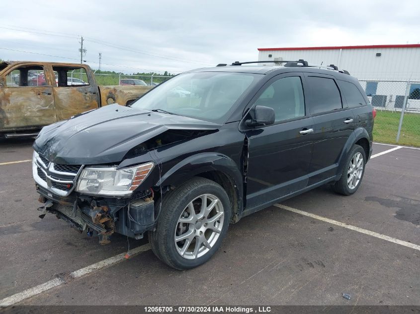 2013 Dodge Journey R/T VIN: 3C4PDDFG4DT707206 Lot: 12056700