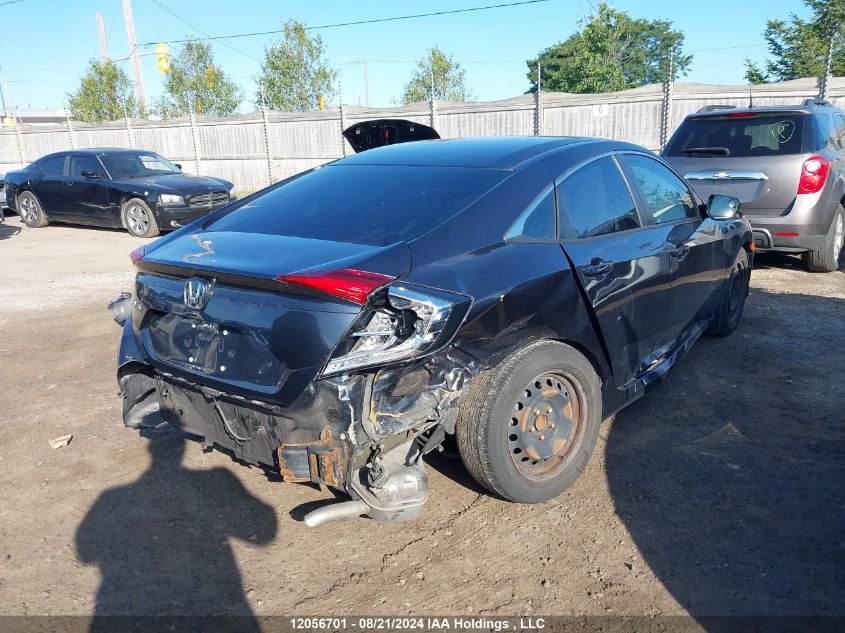 2019 Honda Civic Ex VIN: 2HGFC2F70KH016345 Lot: 12056701