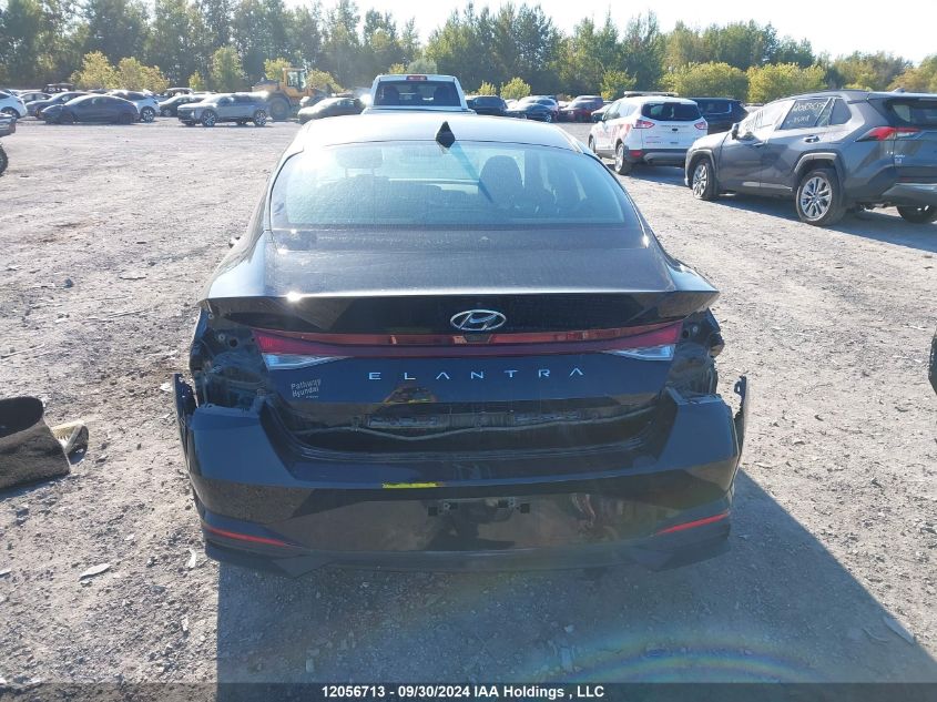 KMHLM4AG6MU084761 2021 Hyundai Elantra Preferred Ivt