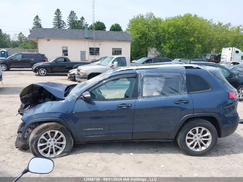 2019 Jeep Cherokee Sport VIN: 1C4PJMAX7KD396776 Lot: 12056735