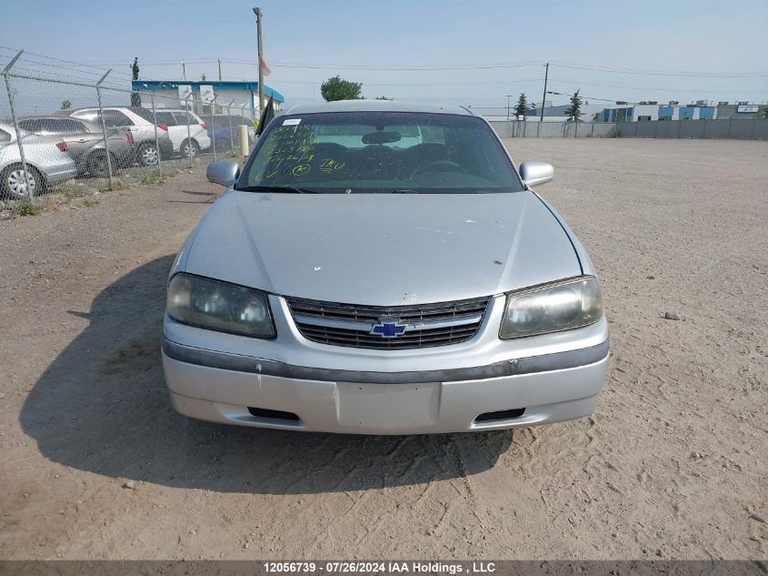 2002 Chevrolet Impala VIN: 2G1WF52EX29323780 Lot: 12056739