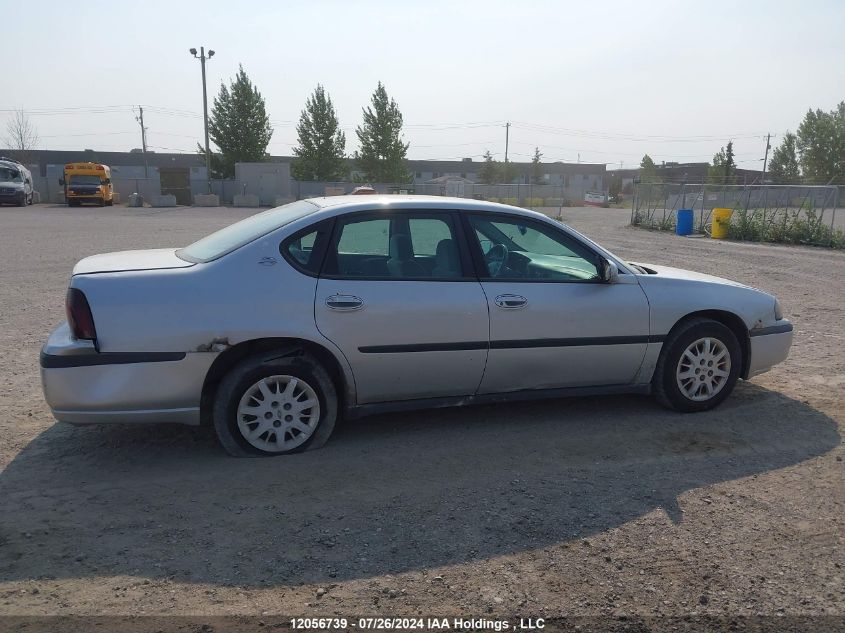 2002 Chevrolet Impala VIN: 2G1WF52EX29323780 Lot: 12056739