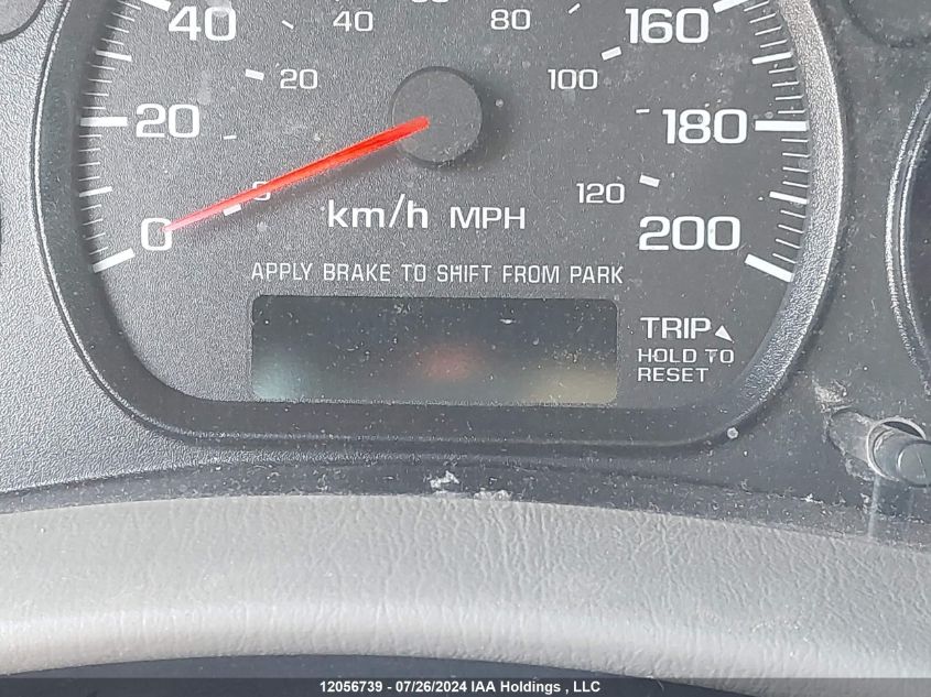 2002 Chevrolet Impala VIN: 2G1WF52EX29323780 Lot: 12056739