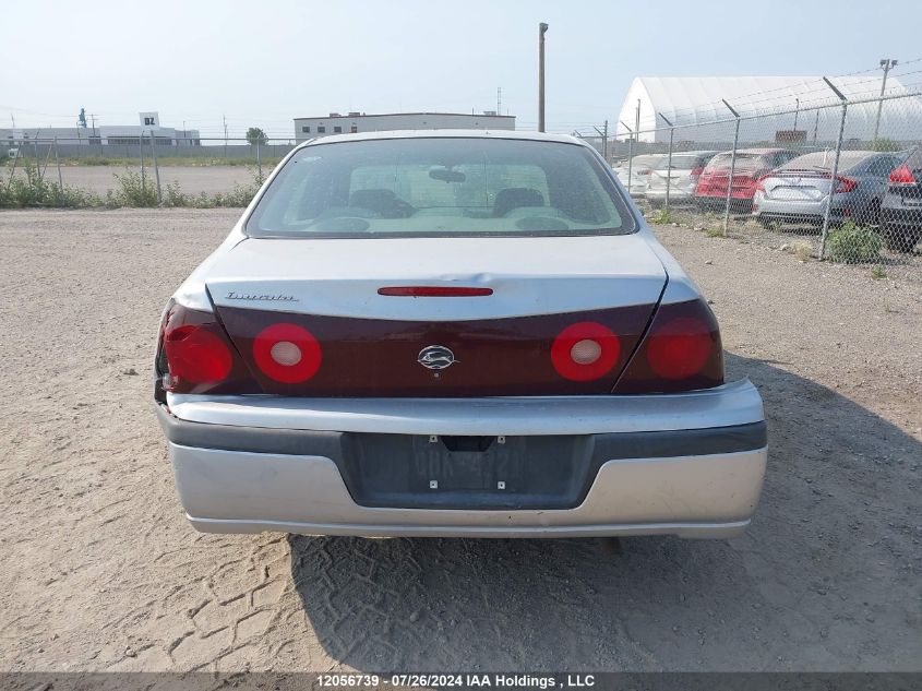 2002 Chevrolet Impala VIN: 2G1WF52EX29323780 Lot: 12056739