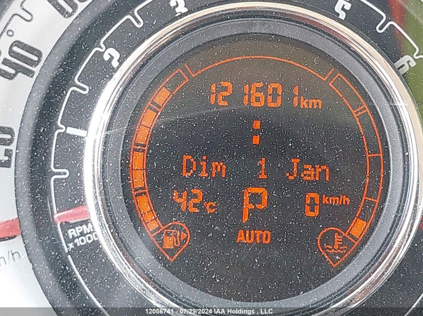 2014 Fiat 500C Lounge VIN: 3C3CFFER6ET249276 Lot: 12056741