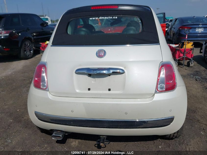 2014 Fiat 500C Lounge VIN: 3C3CFFER6ET249276 Lot: 12056741