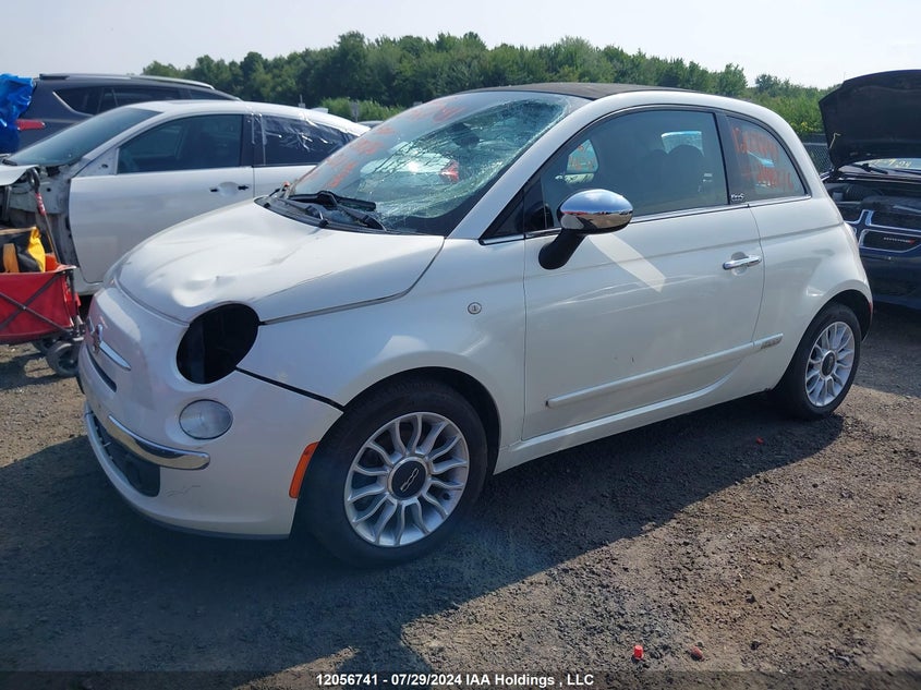 2014 Fiat 500C Lounge VIN: 3C3CFFER6ET249276 Lot: 12056741