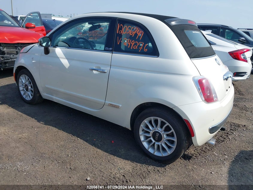 2014 Fiat 500C Lounge VIN: 3C3CFFER6ET249276 Lot: 12056741