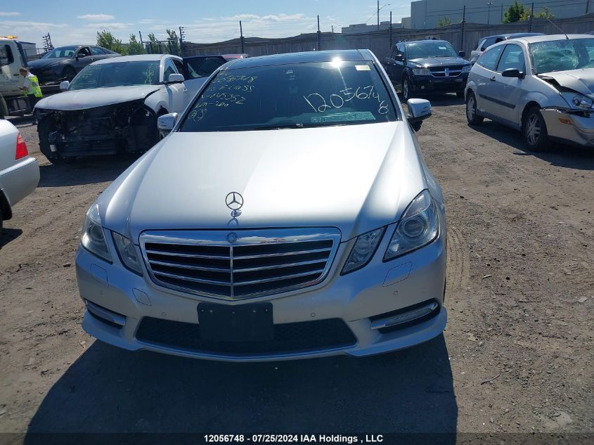 2012 Mercedes-Benz E-Class VIN: WDDHF8JB4CA645352 Lot: 12056748