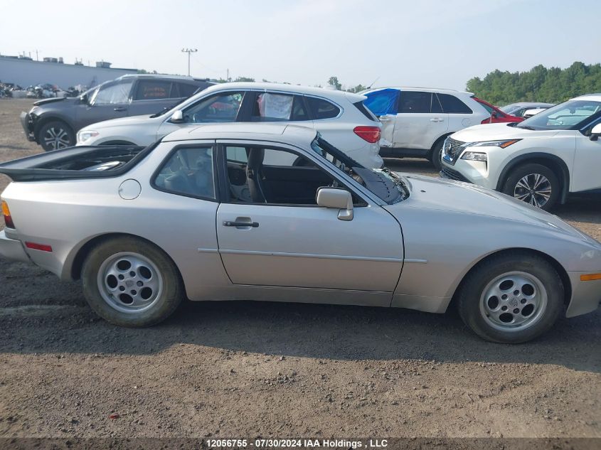 1987 Porsche 944 VIN: WP0AB0946HN470620 Lot: 12056755