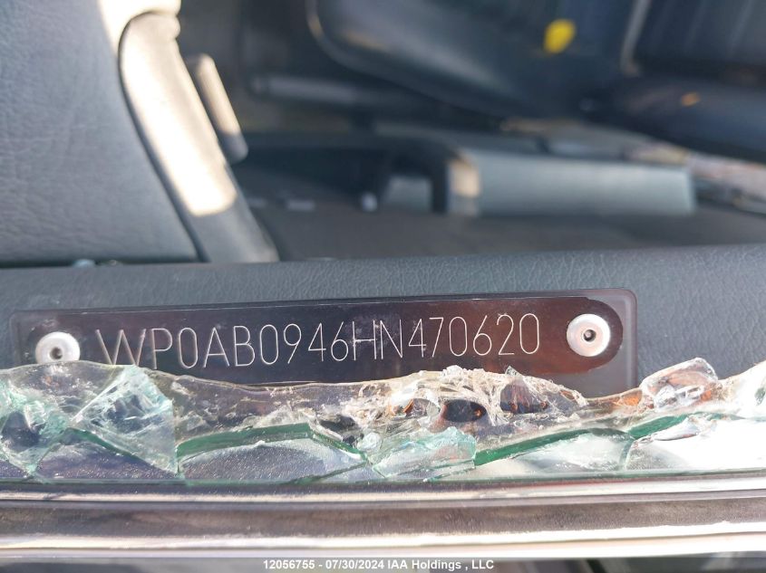 1987 Porsche 944 VIN: WP0AB0946HN470620 Lot: 12056755