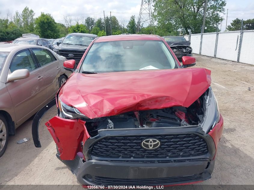 2022 Toyota Corolla Cross Le VIN: 7MUCAABG2NV028600 Lot: 12056760