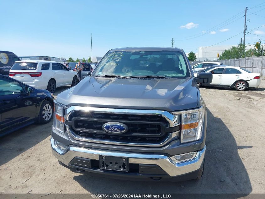 2022 Ford F150 Supercrew VIN: 1FTFW1E57NKE08459 Lot: 12056761