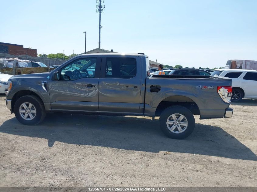 2022 Ford F150 Supercrew VIN: 1FTFW1E57NKE08459 Lot: 12056761