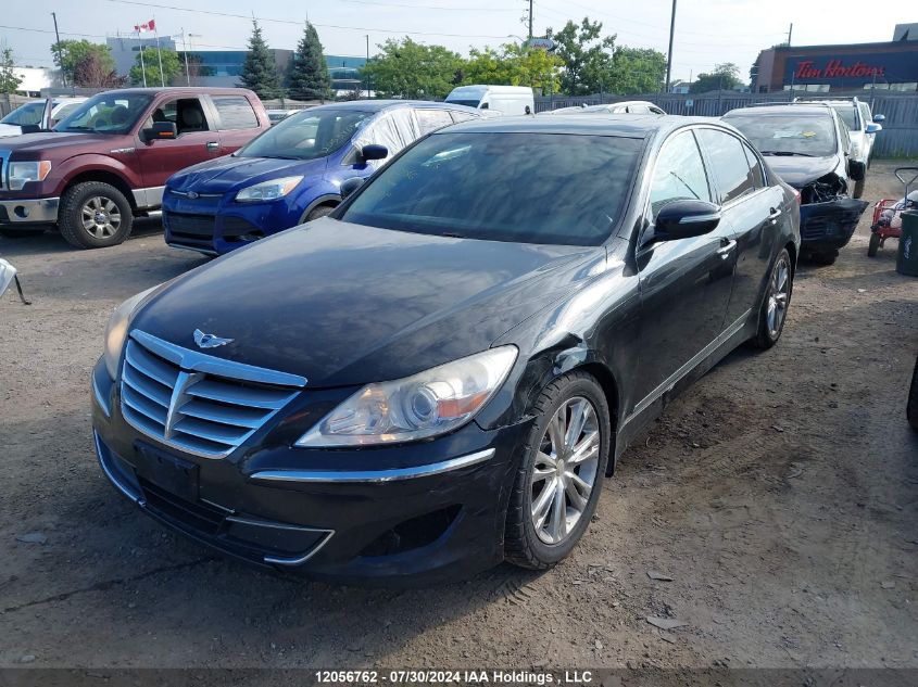 2012 Hyundai Genesis 5.0L VIN: KMHGC4DH8CU160486 Lot: 12056762