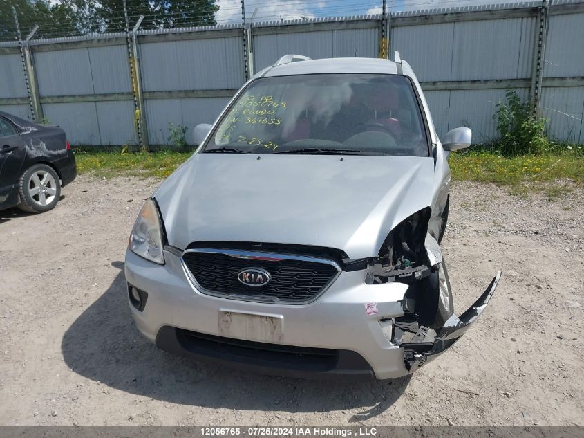 2011 Kia Rondo VIN: KNAHH8A86B7364655 Lot: 12056765