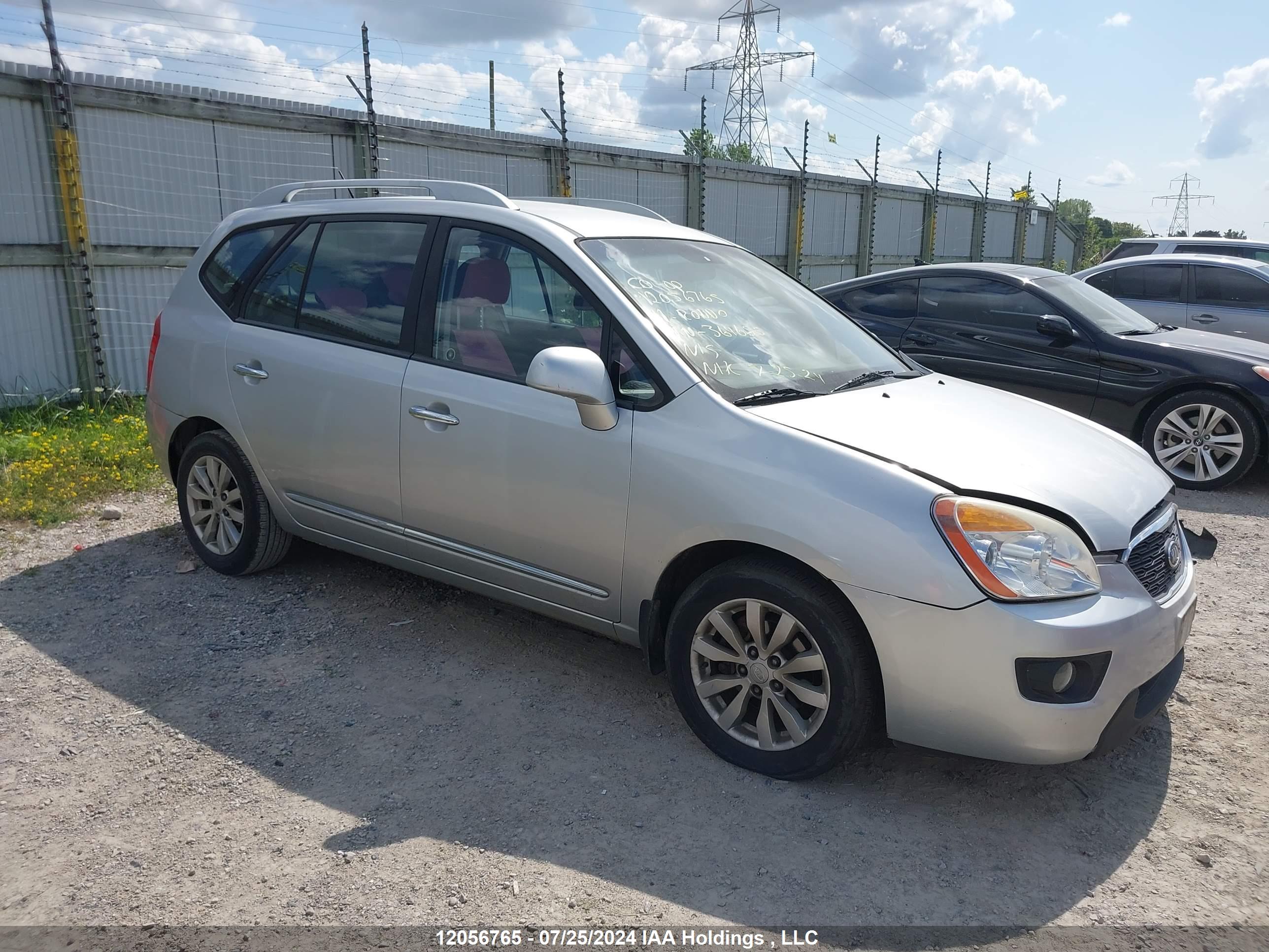 2011 Kia Rondo VIN: KNAHH8A86B7364655 Lot: 12056765