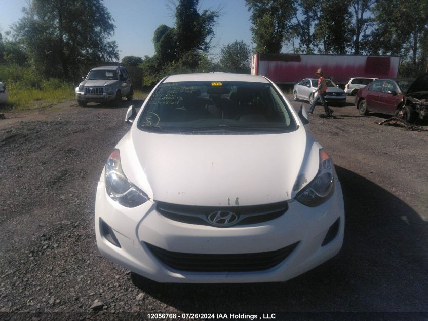2013 Hyundai Elantra L VIN: 5NPDH4AE2DH386778 Lot: 12056768