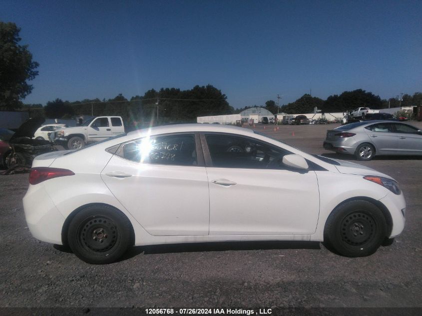 2013 Hyundai Elantra L VIN: 5NPDH4AE2DH386778 Lot: 12056768