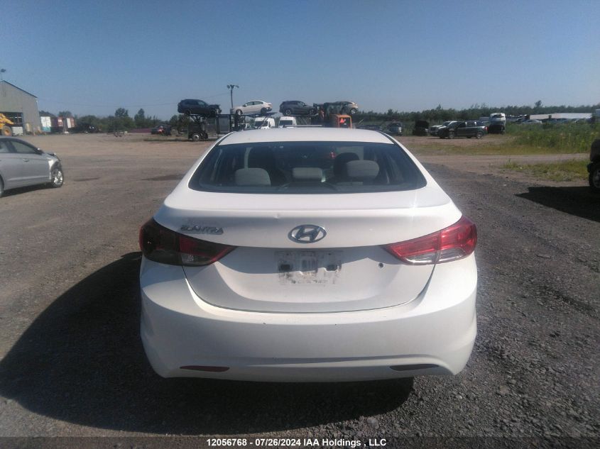 2013 Hyundai Elantra L VIN: 5NPDH4AE2DH386778 Lot: 12056768