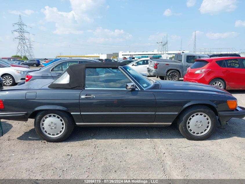 1988 Mercedes-Benz 560 Sl VIN: WDBBA48D6JA089572 Lot: 12056775