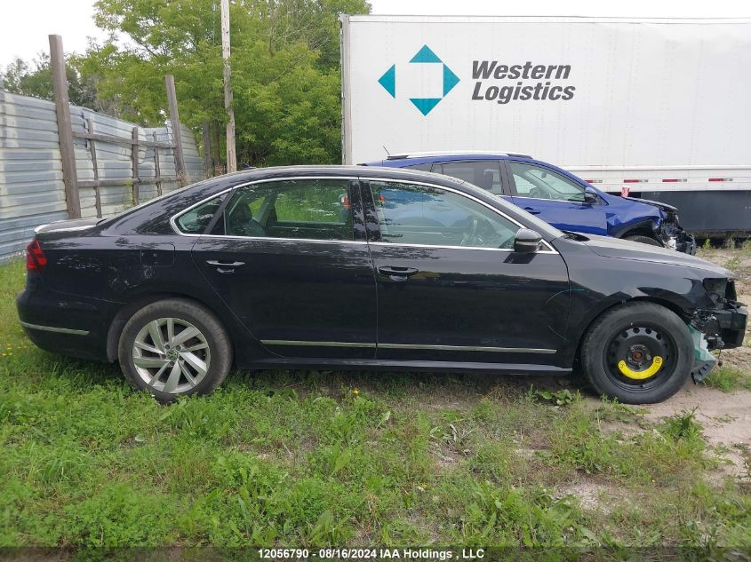 2018 Volkswagen Passat Se VIN: 1VWBA7A35JC020412 Lot: 12056790