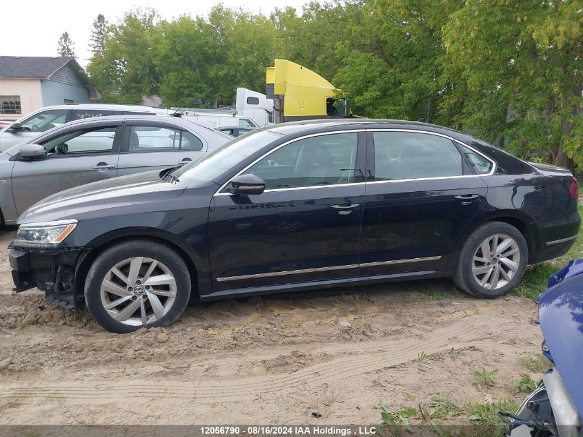 2018 Volkswagen Passat Se VIN: 1VWBA7A35JC020412 Lot: 12056790