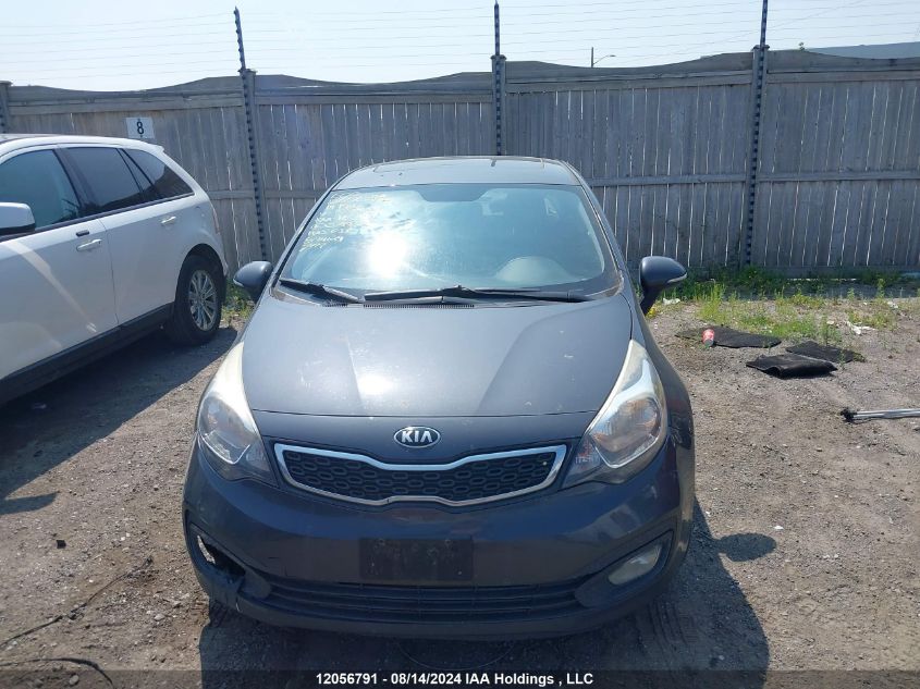 2014 Kia Rio VIN: KNADN4A38E6337620 Lot: 12056791