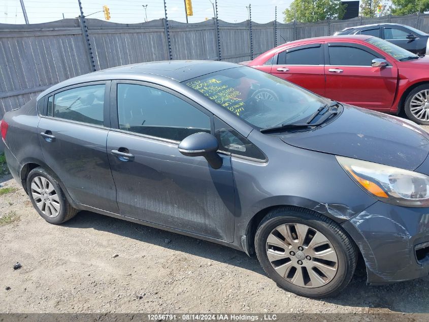 2014 Kia Rio VIN: KNADN4A38E6337620 Lot: 12056791