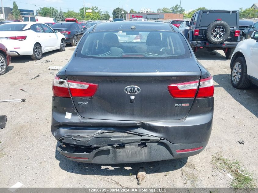 2014 Kia Rio VIN: KNADN4A38E6337620 Lot: 12056791