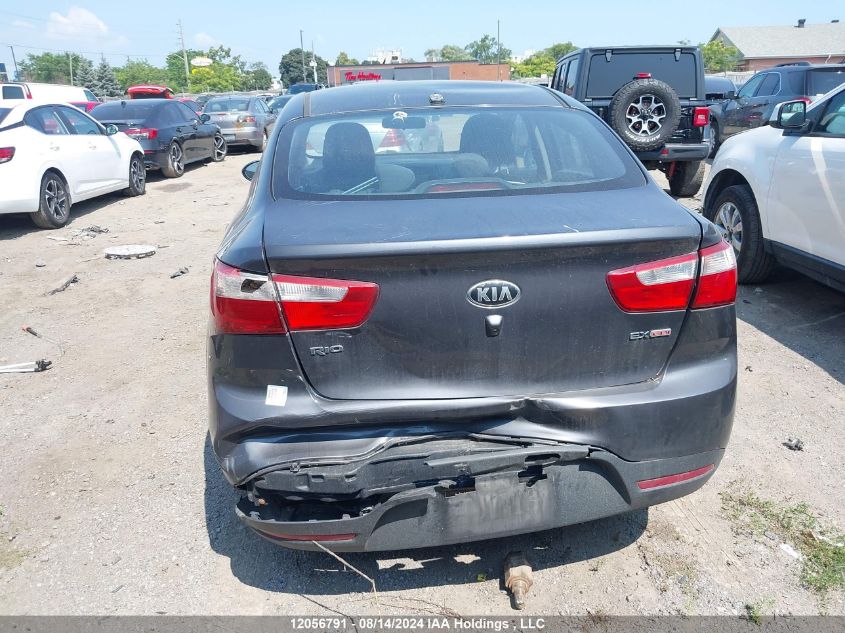 2014 Kia Rio VIN: KNADN4A38E6337620 Lot: 12056791