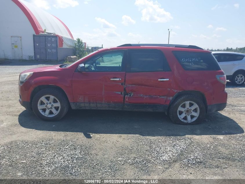 2013 GMC Acadia VIN: 1GKKRNED9DJ127115 Lot: 12056792