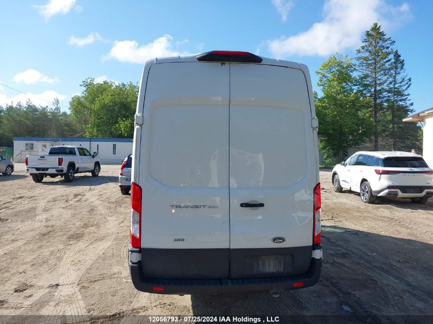 2022 Ford Transit T-250 VIN: 1FTBR3U82NKA25610 Lot: 12056793