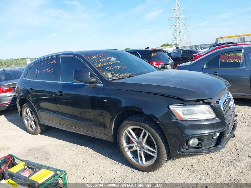 2013 Audi Q5 Premium VIN: WA1MFCFP7DA074743 Lot: 12056794