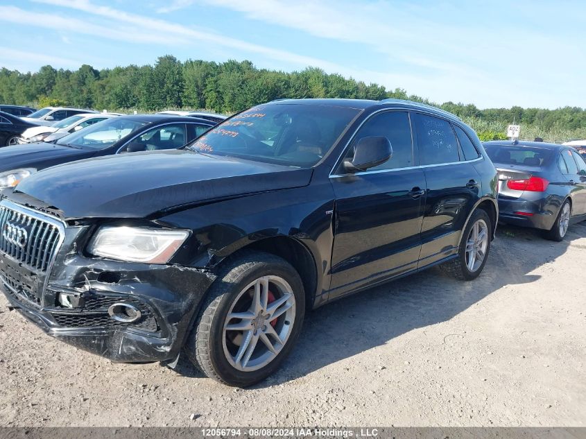 2013 Audi Q5 Premium VIN: WA1MFCFP7DA074743 Lot: 12056794