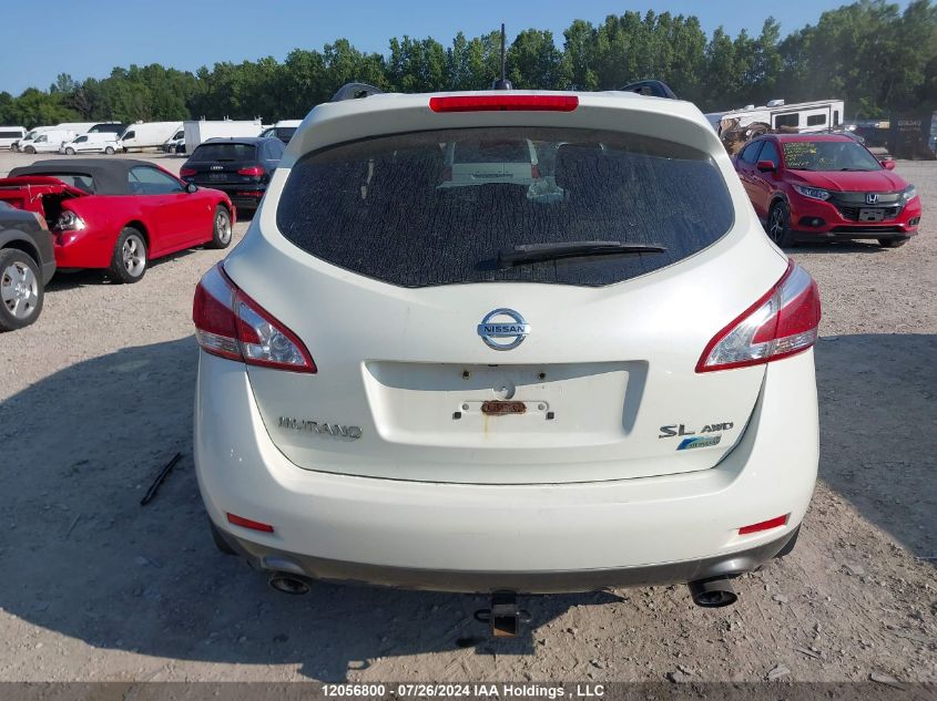 2011 Nissan Murano S/Sl/Le VIN: JN8AZ1MW8BW187247 Lot: 12056800