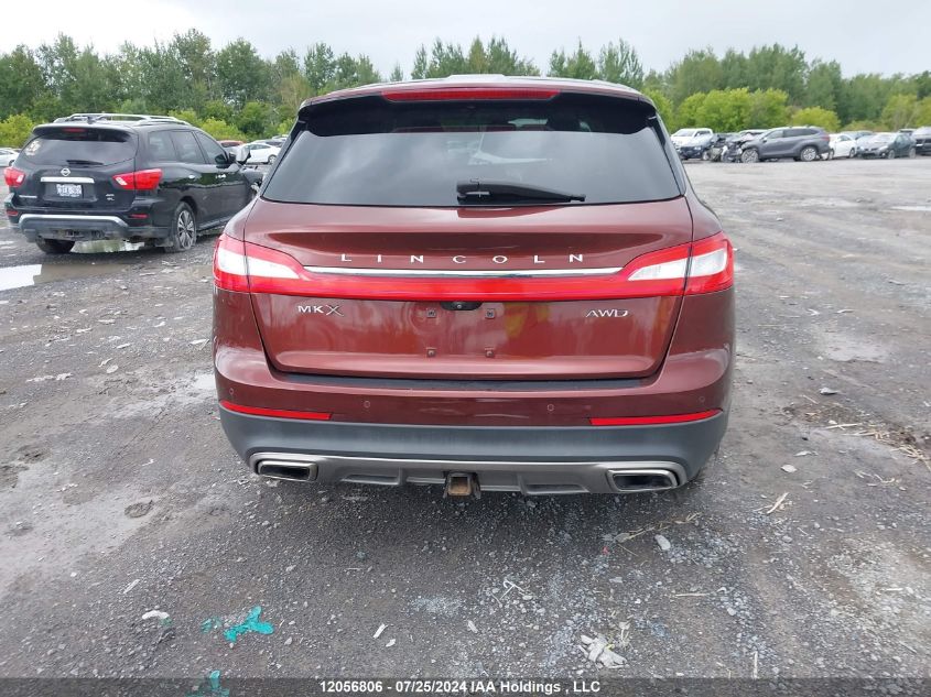 2016 Lincoln Mkx Select VIN: 2LMTJ8KR8GBL21085 Lot: 12056806