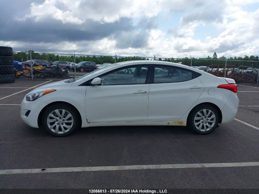 2013 Hyundai Elantra Gl VIN: 5NPDH4AE1DH382589 Lot: 12056813