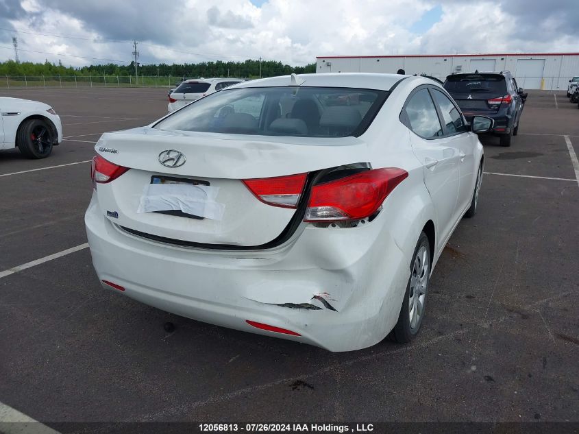 2013 Hyundai Elantra Gl VIN: 5NPDH4AE1DH382589 Lot: 12056813