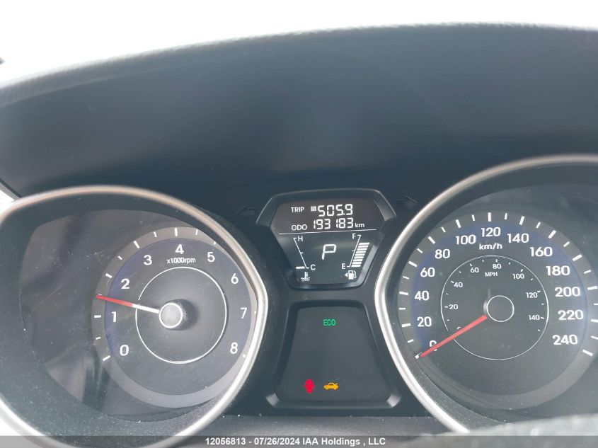 2013 Hyundai Elantra Gl VIN: 5NPDH4AE1DH382589 Lot: 12056813