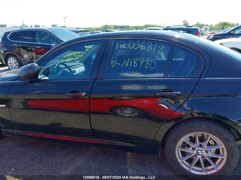 2011 BMW 3 Series VIN: WBAPG7G50BNN18780 Lot: 12056818