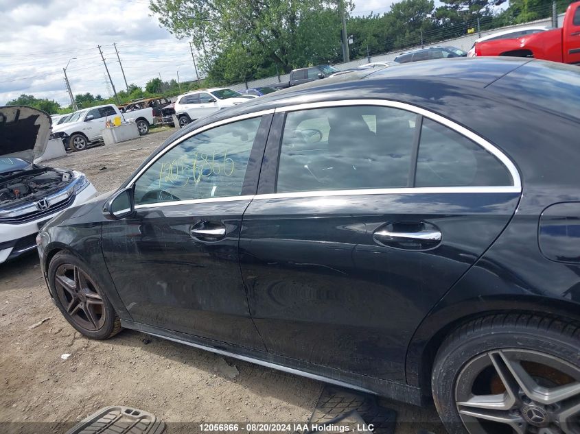 2019 Mercedes-Benz A-Class VIN: WDD3G4FB3KW009094 Lot: 12056866