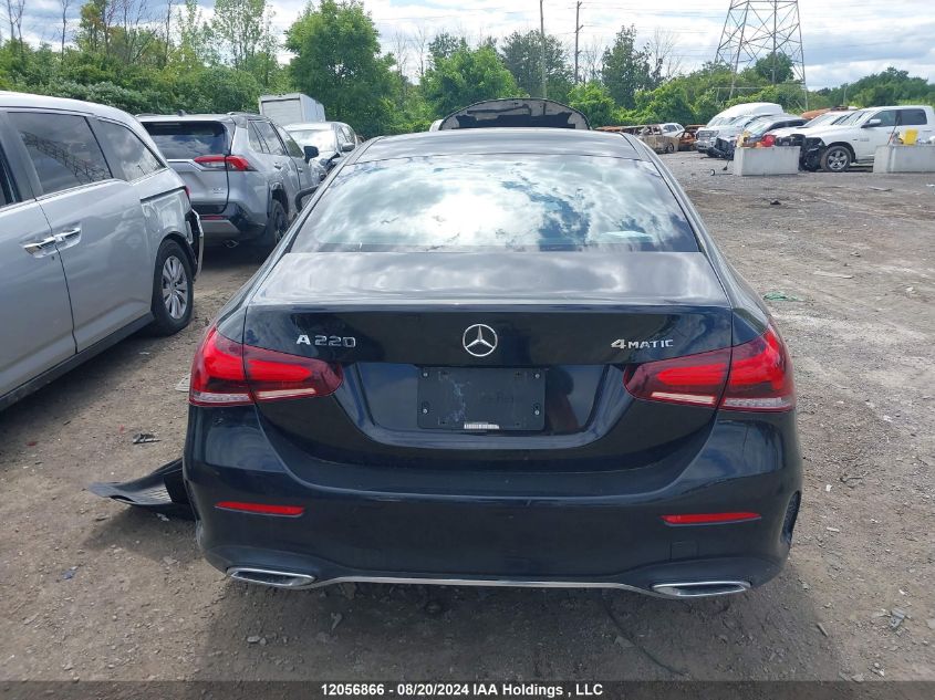 2019 Mercedes-Benz A-Class VIN: WDD3G4FB3KW009094 Lot: 12056866