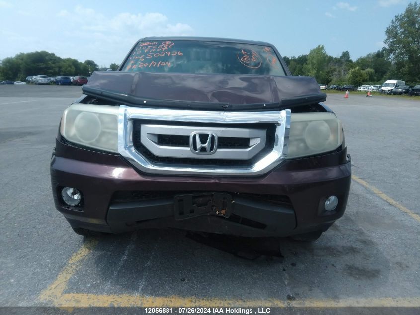2010 Honda Pilot VIN: 5FNYF4H45AB502926 Lot: 12056881
