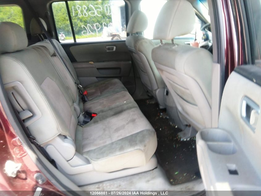 2010 Honda Pilot VIN: 5FNYF4H45AB502926 Lot: 12056881