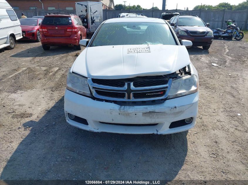 2014 Dodge Avenger Sxt VIN: 1C3CDZCBXEN180489 Lot: 12056884